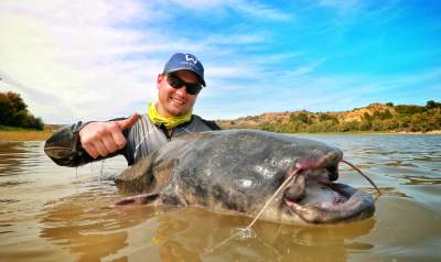 Catfish fishing